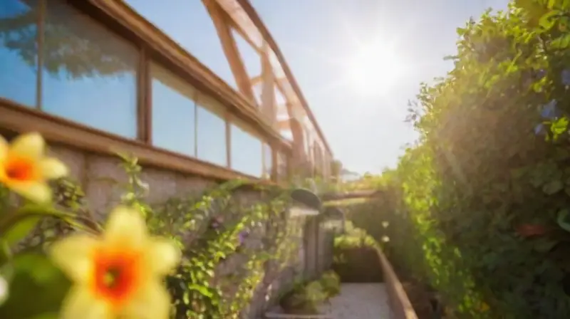 Naturaleza y tecnología en armonía alegre